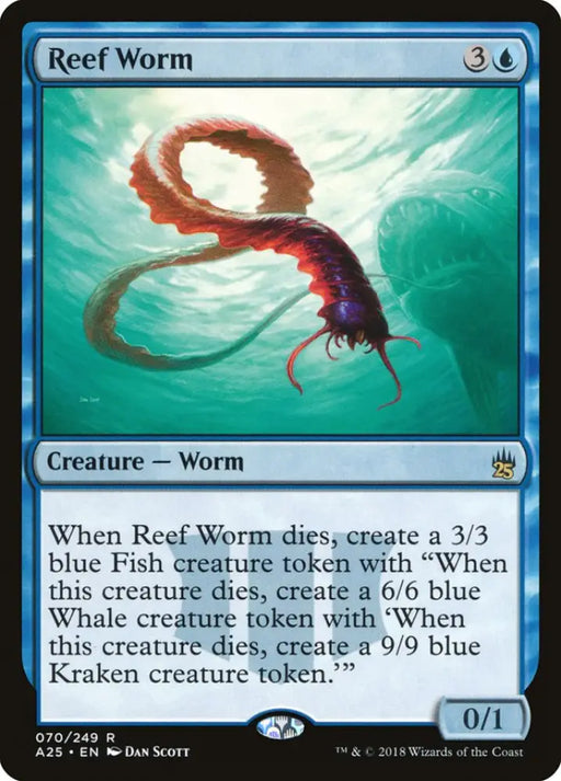 Reef Worm [Masters 25] - MTG Single