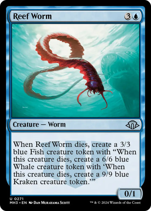 Reef Worm [Modern Horizons 3] - MTG Single