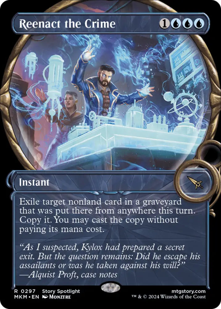 Reenact the Crime (Showcase) [Murders at Karlov Manor] - MTG Single