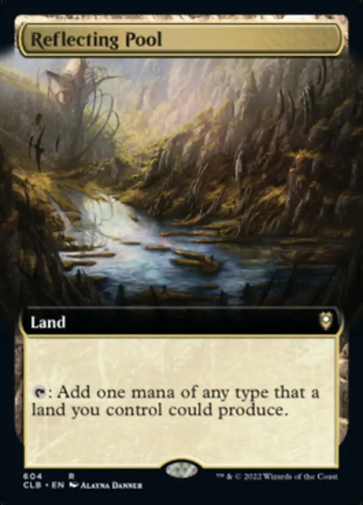 Reflecting Pool (Extended Art) [Commander Legends: Battle for Baldur’s Gate] - MTG Single