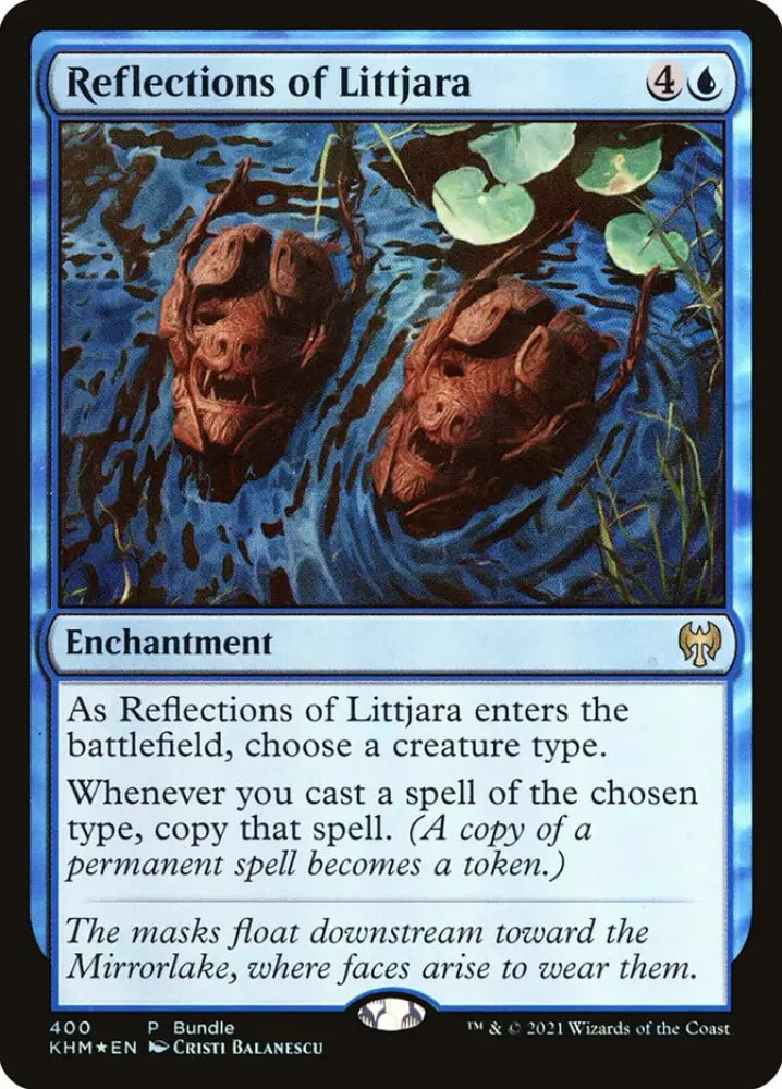 Reflections of Littjara (KHM Bundle) [Kaldheim] - MTG Single