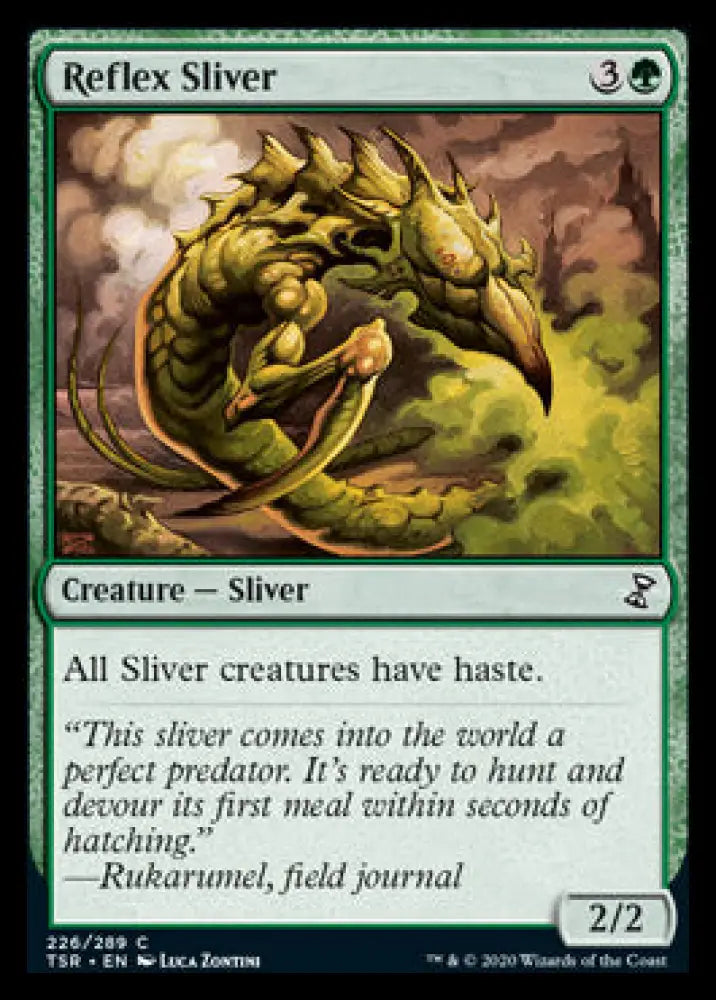 Reflex Sliver [Time Spiral Remastered] - MTG Single