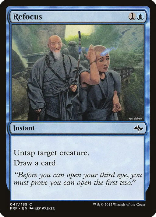 Refocus [Fate Reforged] - MTG Single