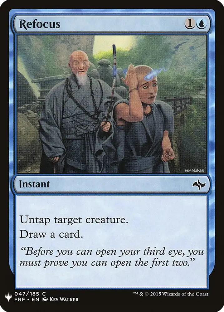 Refocus [Mystery Booster] - MTG Single