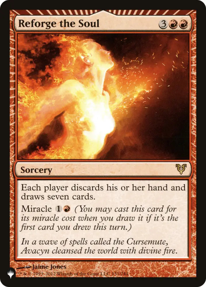Reforge the Soul [The List] - MTG Single