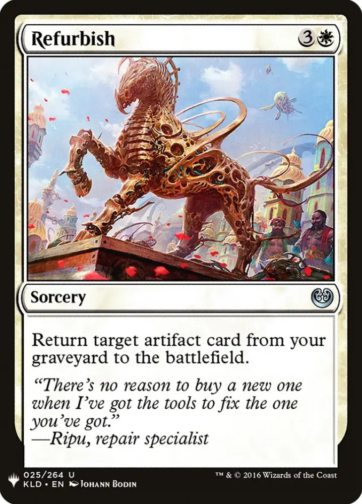 Refurbish [Mystery Booster] - MTG Single