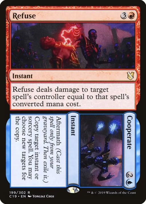 Refuse // Cooperate [Commander 2019] - MTG Single