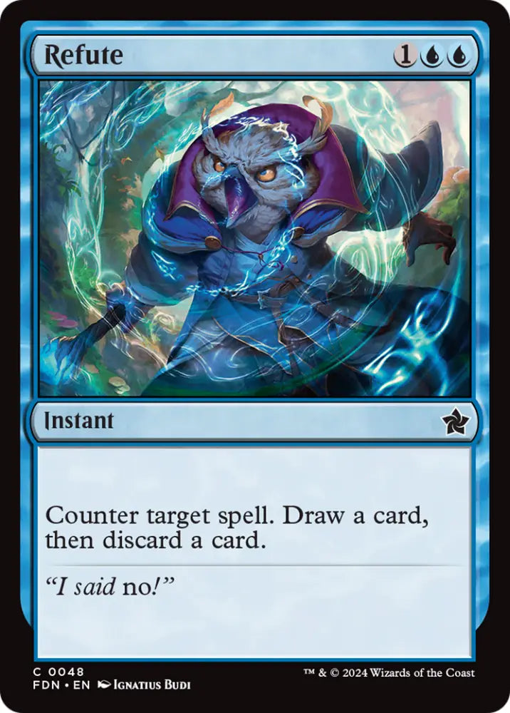 Refute [Foundations] - MTG Single