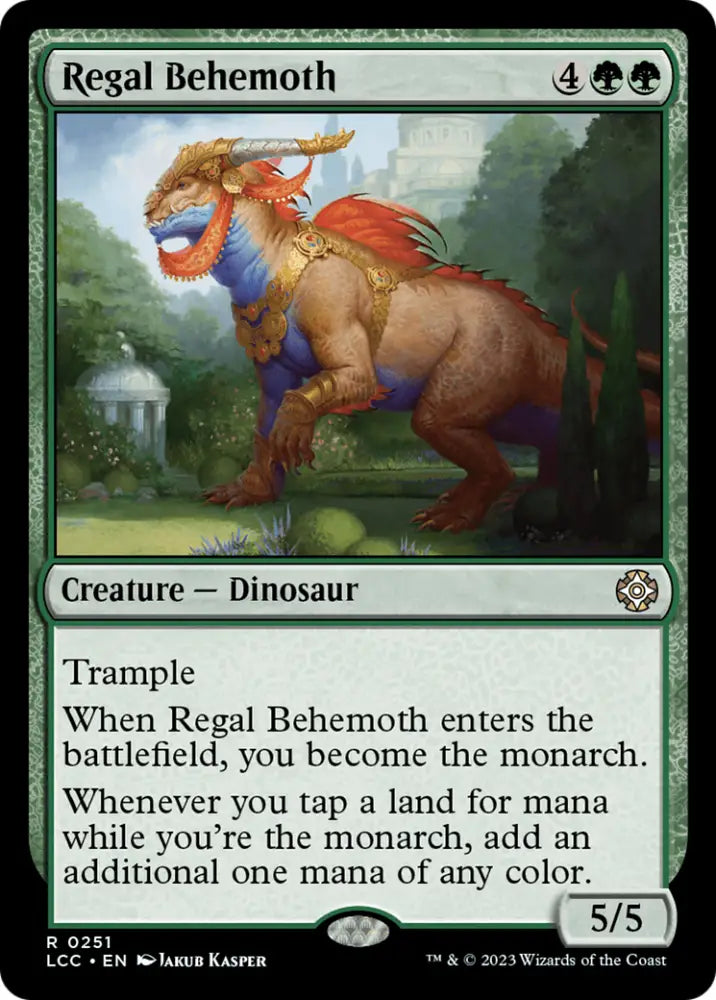 Regal Behemoth [The Lost Caverns of Ixalan Commander] - MTG Single