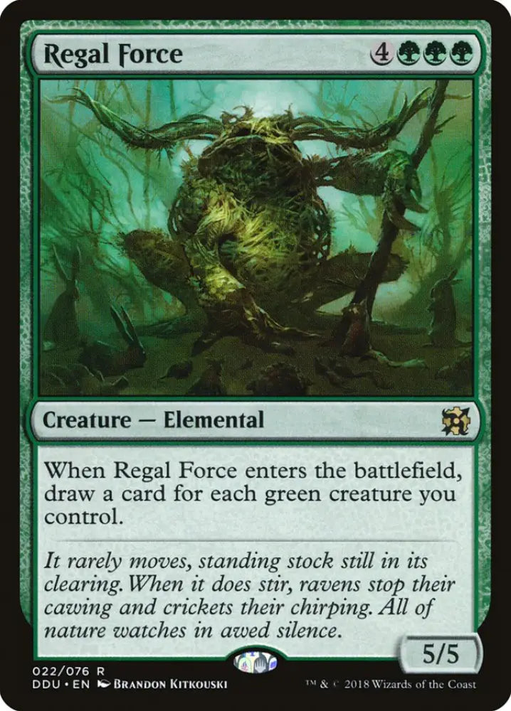 Regal Force [Duel Decks: Elves vs. Inventors] - MTG Single