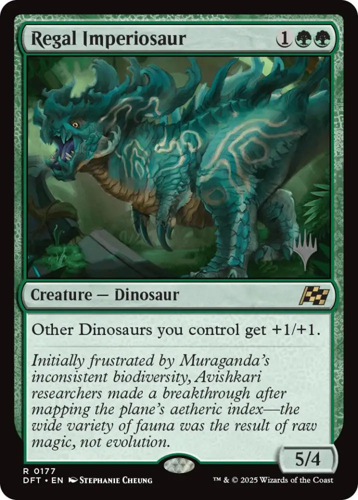 Regal Imperiosaur (Promo Pack) [Aetherdrift Promos] - MTG Single