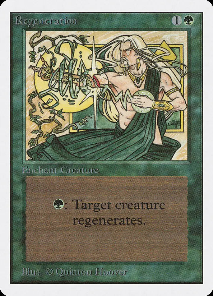 Regeneration [Unlimited Edition] - MTG Single