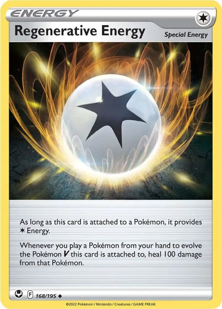 Regenerative Energy (168/195) [Sword & Shield: Silver Tempest] - Pokemon Single