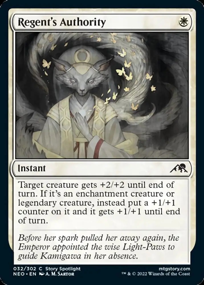 Regent’s Authority [Kamigawa: Neon Dynasty] - MTG Single