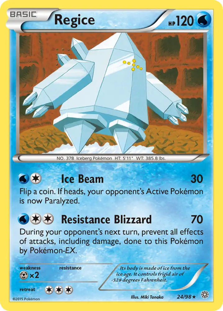 Regice (24/98) [XY: Ancient Origins] - Pokemon Single