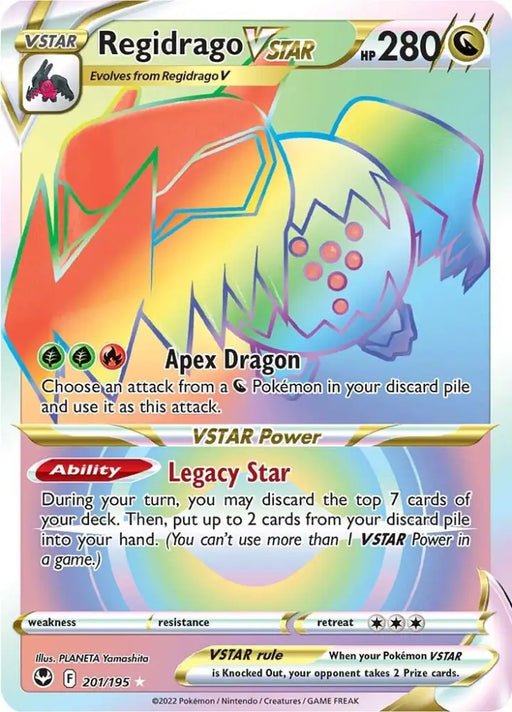 Regidrago VSTAR (201/195) [Sword & Shield: Silver Tempest] - Pokemon Single