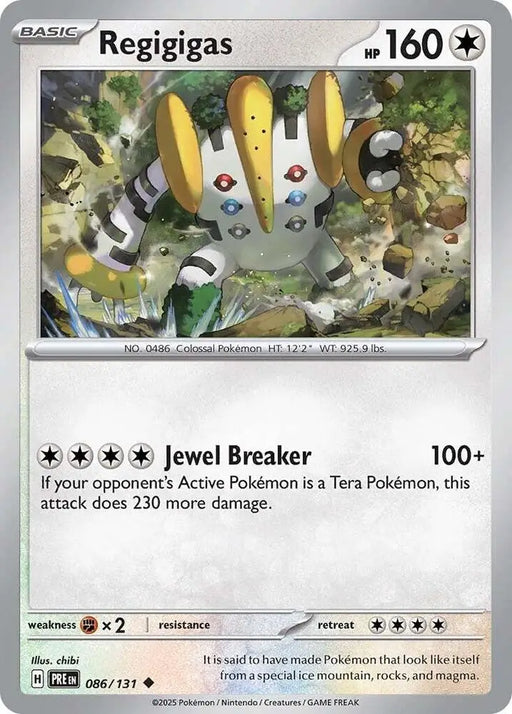 Regigigas (086/131) [Scarlet & Violet: Prismatic Evolutions] - Pokemon Single