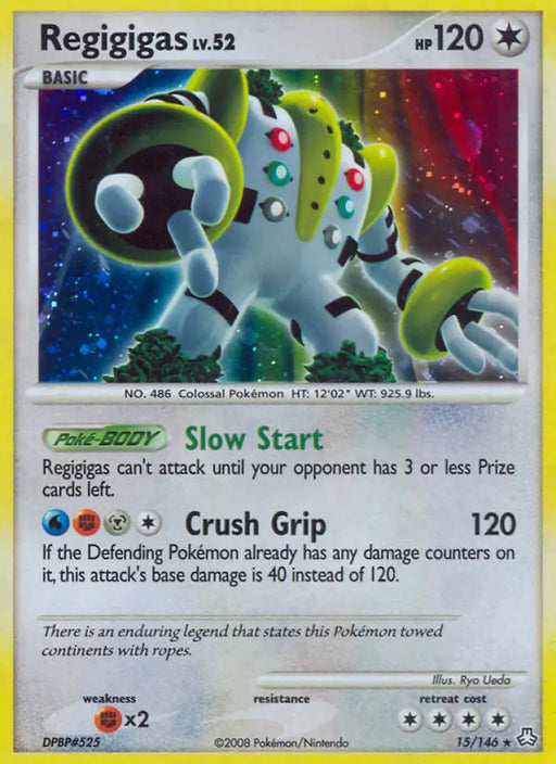Regigigas (15/146) [Diamond & Pearl: Legends Awakened] - Pokemon Single
