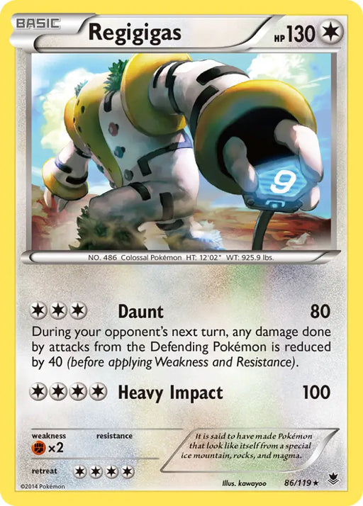 Regigigas (86/119) [XY: Phantom Forces] - Pokemon Single