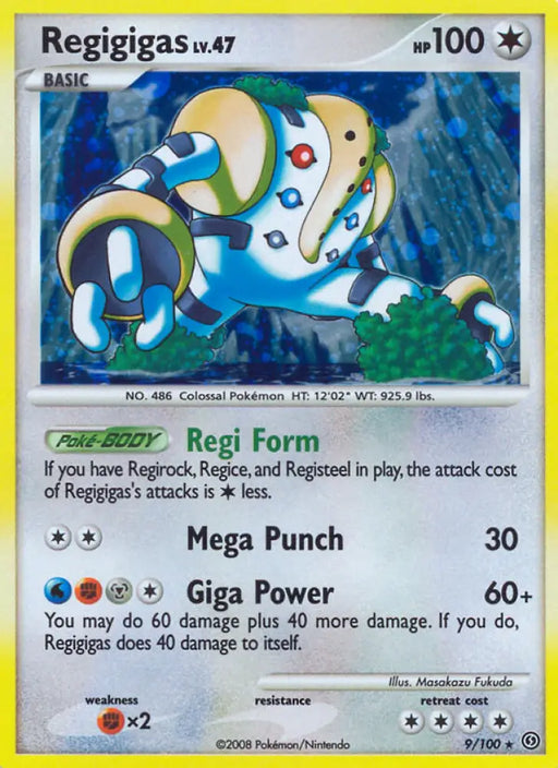 Regigigas (9/100) [Diamond & Pearl: Stormfront] - Pokemon Single
