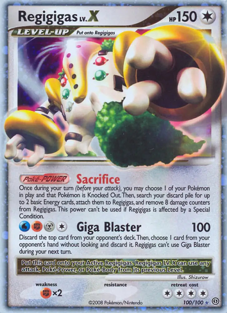 Regigigas LV.X (100/100) [Diamond & Pearl: Stormfront] - Pokemon Single
