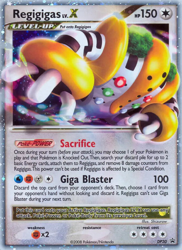 Regigigas LV.X (DP30) [Diamond & Pearl: Black Star Promos] - Pokemon Single