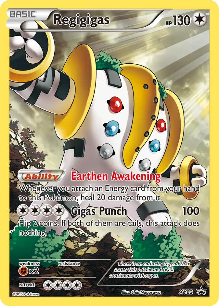 Regigigas (XY82) [XY: Black Star Promos] - Pokemon Single