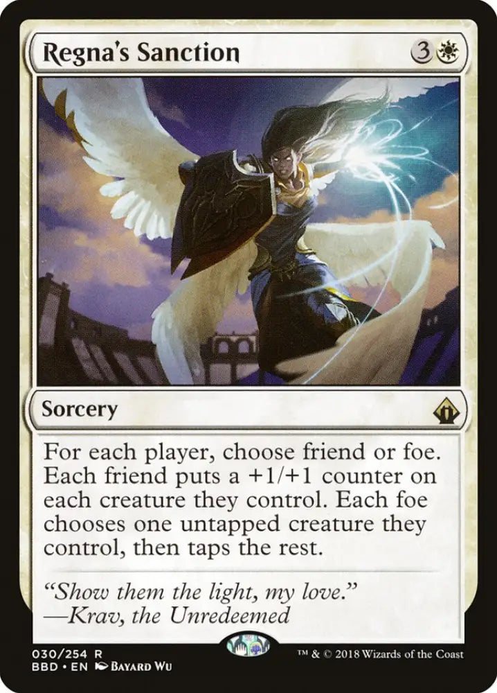 Regna’s Sanction [Battlebond] - MTG Single