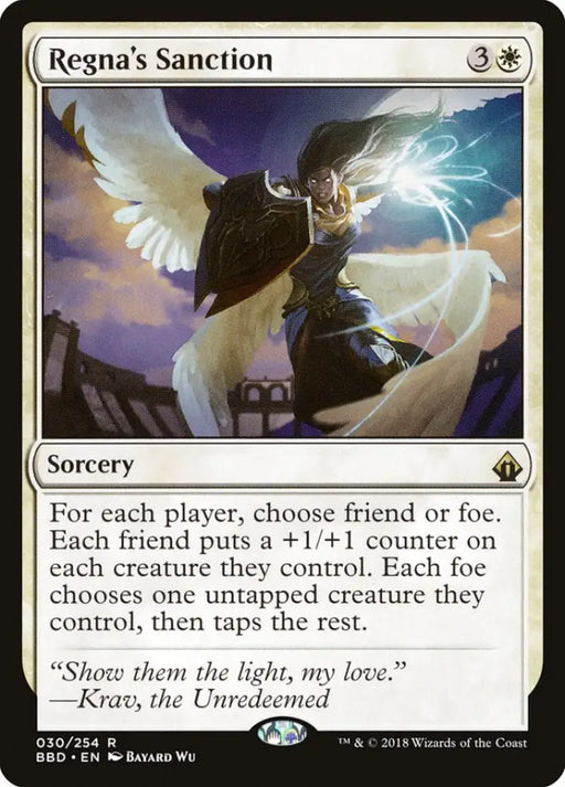 Regna’s Sanction [Battlebond] - MTG Single