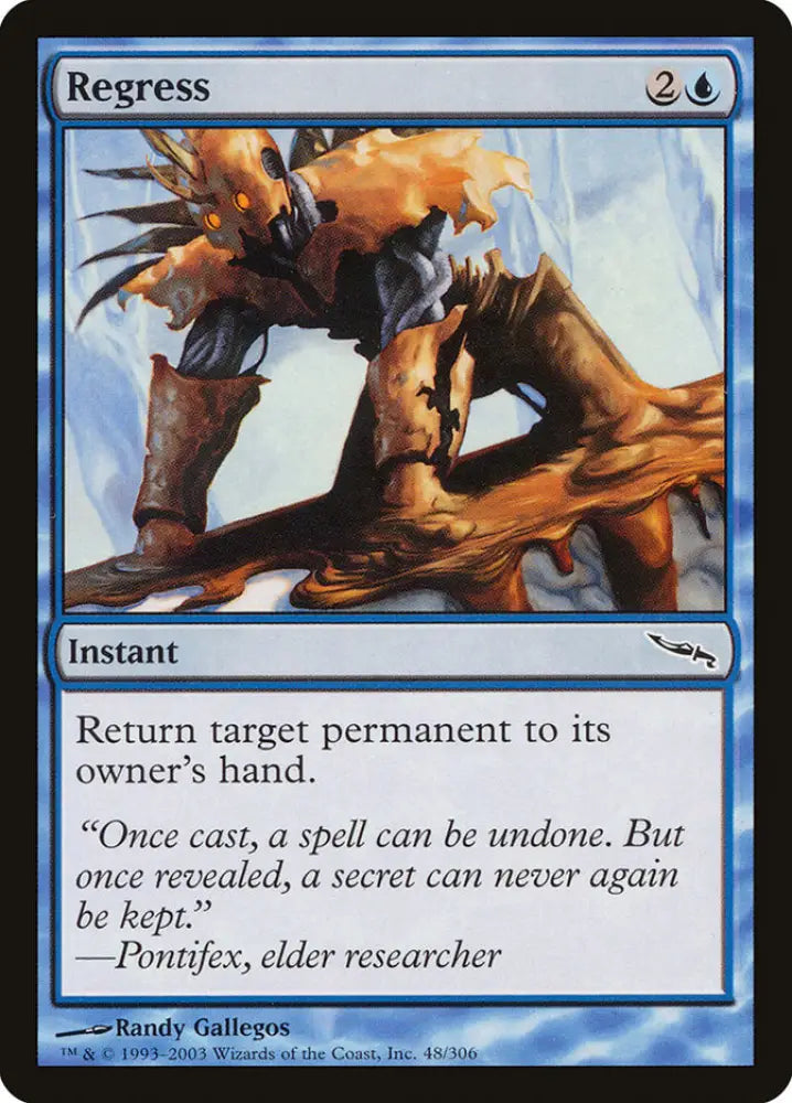 Regress [Mirrodin] - MTG Single