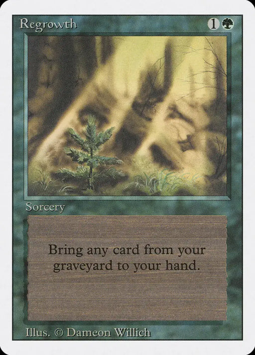 Regrowth [Revised Edition] - MTG Single