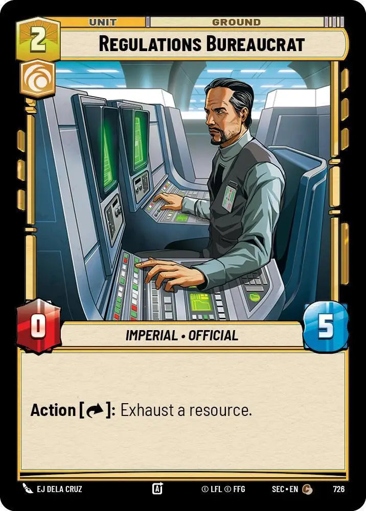 Regulations Bureaucrat (Foil) (726) [Secrets of Power]