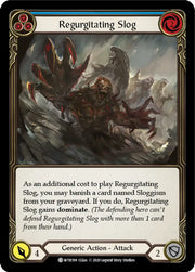 Regurgitating Slog (Blue) [Welcome to Rathe Unlimited] Unlimited Normal - Flesh And Blood Single