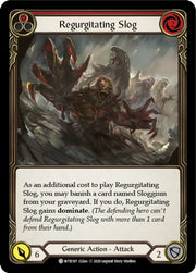 Regurgitating Slog (Red) [Welcome to Rathe Unlimited] Unlimited Rainbow Foil - Flesh And Blood Single