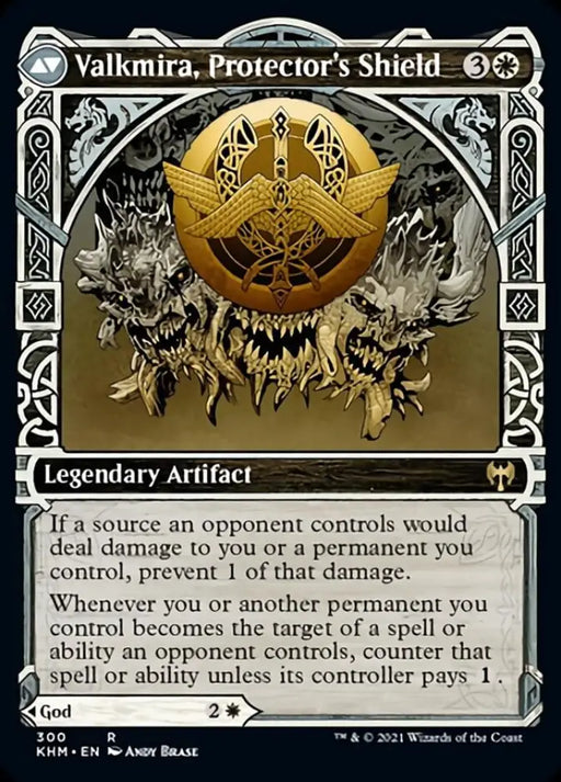 Reidane God of the Worthy // Valkmira Protector’s Shield (Showcase) [Kaldheim] - MTG Single
