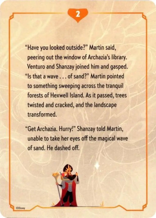 Reign of Jafar Lore Card (2 of 19) [Reign of Jafar]