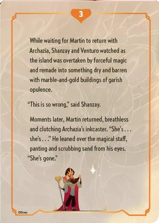 Reign of Jafar Lore Card (3 of 19) [Reign of Jafar]