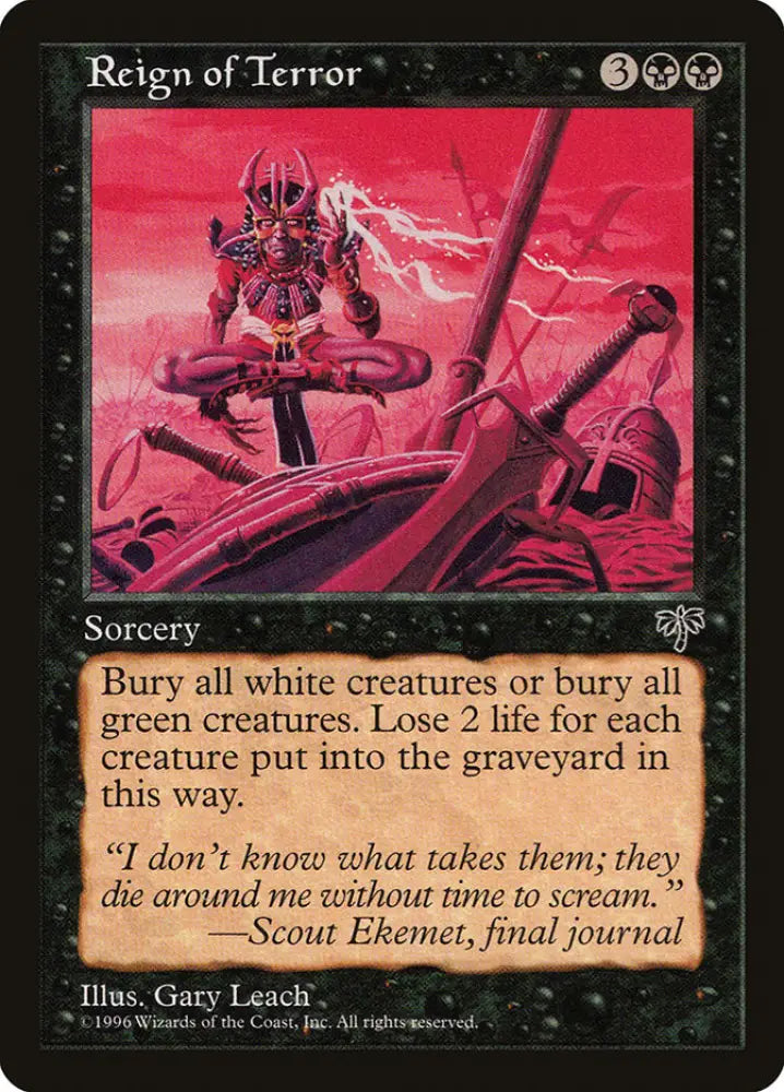 Reign of Terror [Mirage] - MTG Single