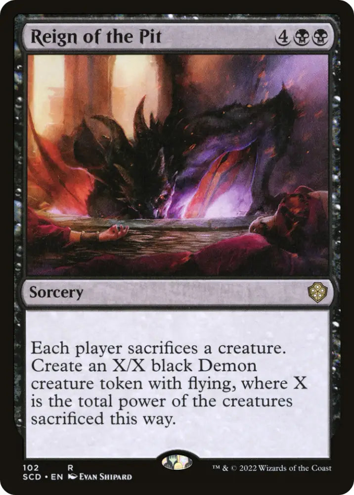 Reign of the Pit [Starter Commander Decks] - MTG Single