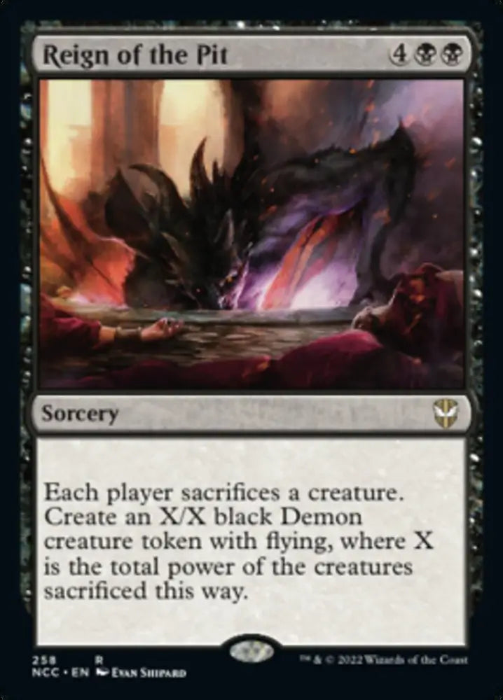 Reign of the Pit [Streets of New Capenna Commander] - MTG Single