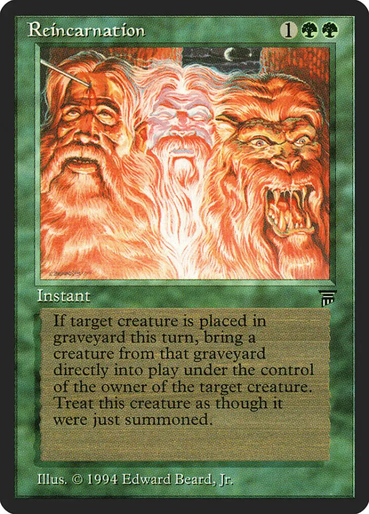 Reincarnation [Legends] - MTG Single