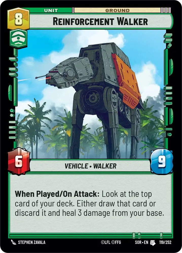 Reinforcement Walker (119/252) [Spark of Rebellion] - Star Wars: Unlimited Single