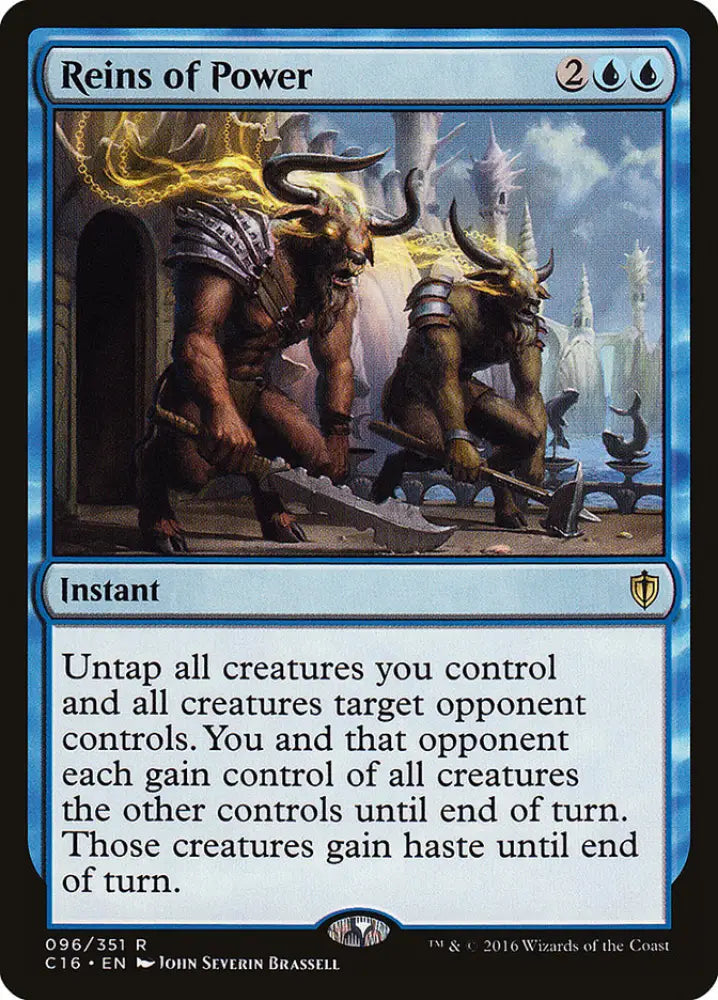Reins of Power [Commander 2016] - MTG Single
