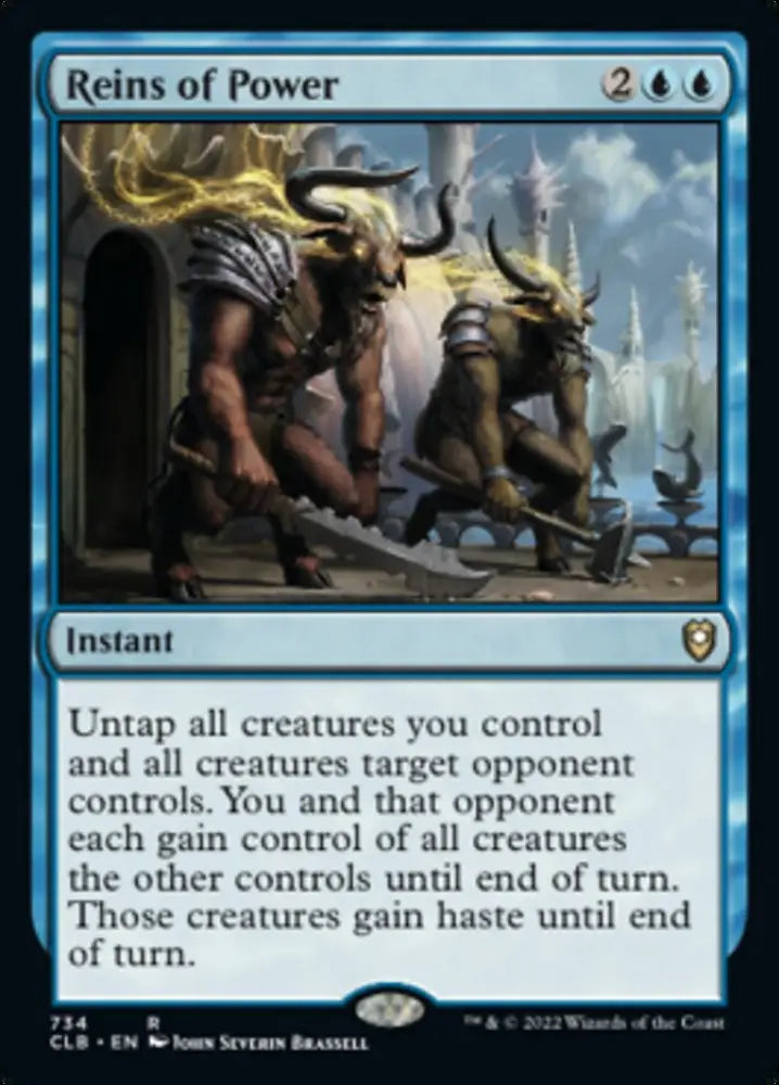 Reins of Power [Commander Legends: Battle for Baldur’s Gate] - MTG Single