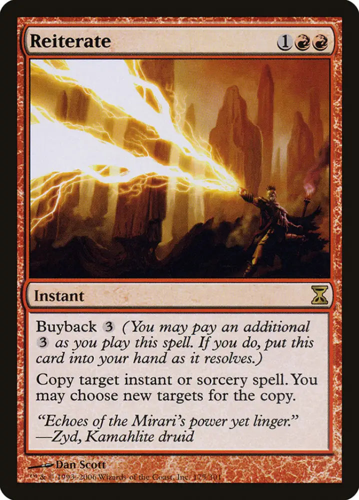 Reiterate [Time Spiral] - MTG Single