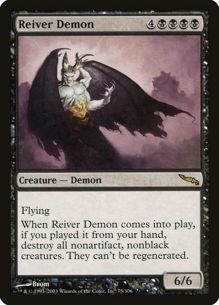 Reiver Demon [Mirrodin] - MTG Single