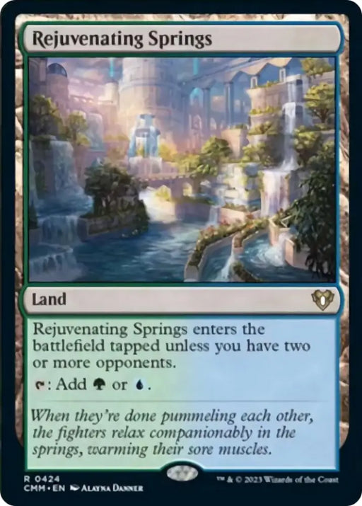 Rejuvenating Springs [Commander Masters] - MTG Single