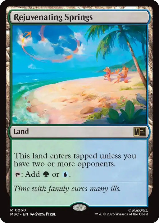 Rejuvenating Springs (Surge Foil) (260) [Marvel Super Heroes Commander]