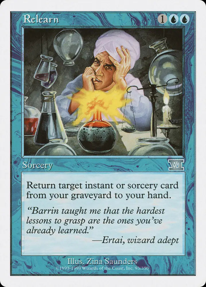 Relearn [Classic Sixth Edition] - MTG Single