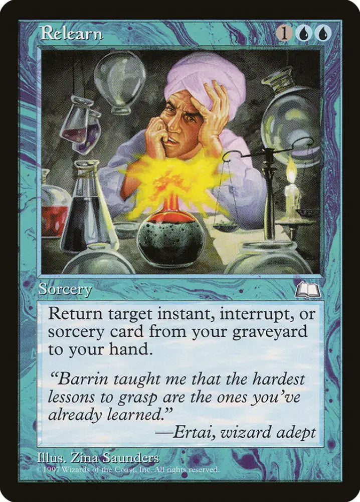 Relearn [Weatherlight] - MTG Single